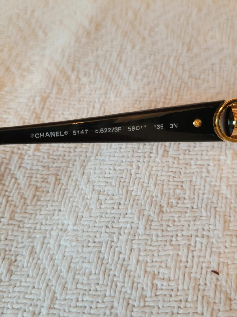 Chanel Black Oversized Women's Sunglasses - Picture 6 of 9